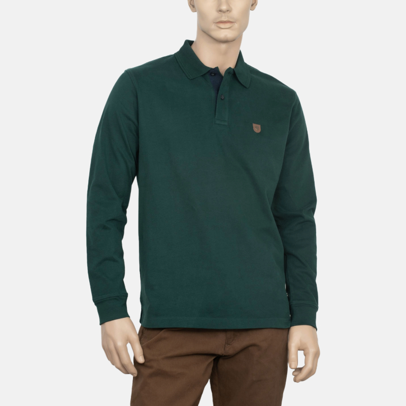 andriki-mplouza-polo-makrimaniki-green-2790co10-1