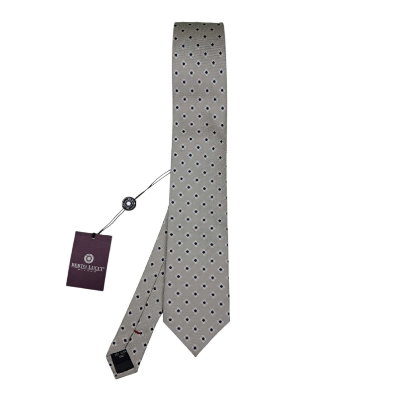 101-181-5003 Men's Geometric Micro-pattern Tie - Image 1