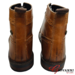 Leather Wingtip Ankle Boots - Image 2