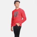 Blouse Sweatshirt Sweatshirt Red - Image 3