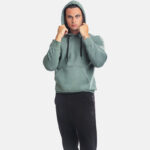 Hooded Sweatshirt Brown - Image 6