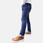 Jean Trousers with Sandblasted Blue - Image 2