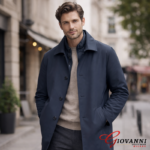 Three-Quarter Trench Coat with Removable Lining