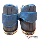 Fabric Sneakers with Retro Fold - Image 3