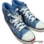 Fabric Sneakers with Retro Fold - Image 2