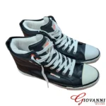 Ανδρικά High-Top Sneakers με Retro Logo - Image 2
