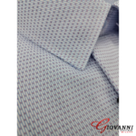 Light Blue Shirt with Pink Detail Lining - Image 2