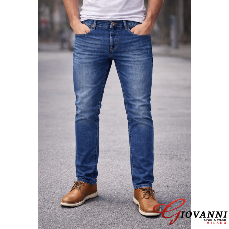 26-313-FA Trousers with Natural Fading - Image 1
