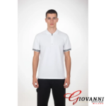 Ανδρική Polo μπλούζα με φερμουάρ - Image 2