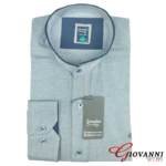 Men’s Shirt with Mao Collar - Image 2