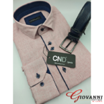 Modern Slim Fit Πουκάμισο με Λεπτομέρειες