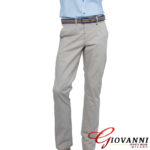 Men’s chino pants in stone color