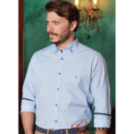 Visconti Men’s Light Blue Long-Sleeve Shirt
