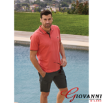 Polo Ανδρικό T-shirt με Γιακά Σομόν