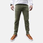 Παντελόνι Jean Skinny Olive Green