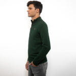 Πουλόβερ High Neck Dark Green - Image 8
