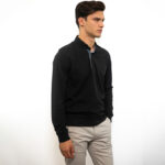 Blouse With Mao Collar Black - Image 2