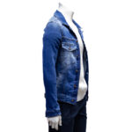 Ανδρικό Jean Jacket Μπλε - Image 2