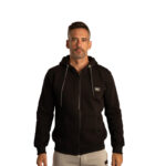 Hooded Sweater Jacket Hooded Purple - Image 4