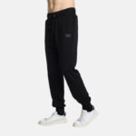 Men's Basic Sweatpants With Drawstring Black - Image 2