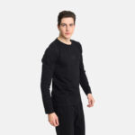 Men's O-Neck Blouse With Stamped Chest - Image 3
