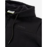 Ανδρική Ζακέτα Hoodie Fleece Μαύρη - Image 3