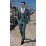 Men's Suit With Vest Mint - Image 2