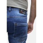 Jean Comfort Fit Trousers with Sandblasting - Image 3