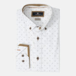 Men's Shirt With Design White