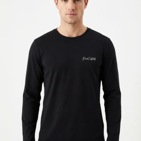 Men’s Long-Sleeve Crew Neck Top