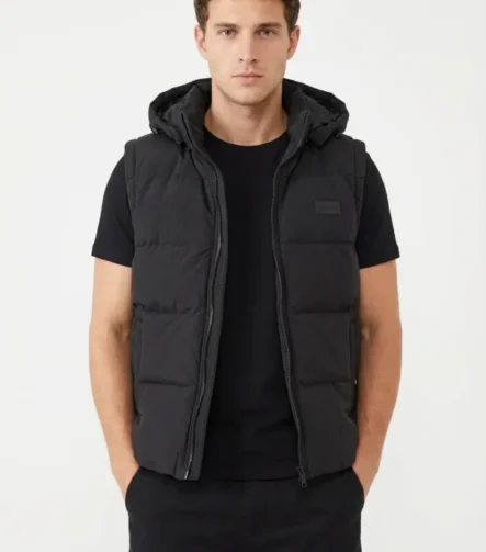 Casual Ανδρικό Αμάνικο Γιλέκο Puffer