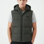 Casual Ανδρικό Αμάνικο Γιλέκο Puffer