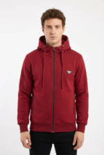 Athletic Ανδρική Ζακέτα Full-Zip με Κουκούλα
